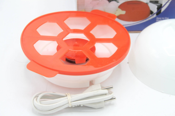 Electric Egg Boiler & Vegetable Steamer – Automatic Egg Cooker, Rapid Egg Boiling Machine & Healthy Food Steamer for Breakfast