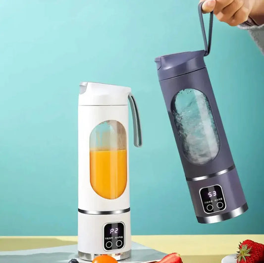 Mini Portable Juicer Blender 400ml USB Rechargeable Smoothie Maker, Portable Blender Bottle for Fresh Juice, Protein Shakes & Travel