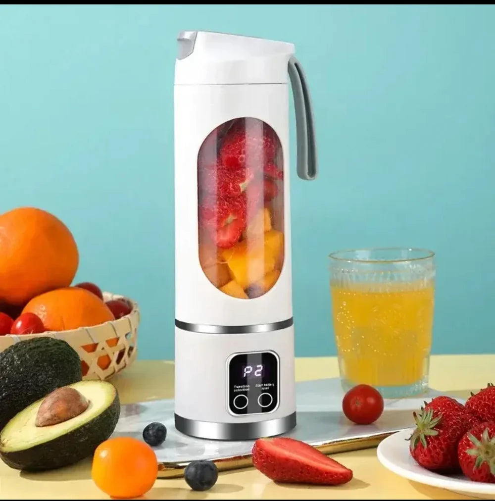 Mini Portable Juicer Blender 400ml USB Rechargeable Smoothie Maker, Portable Blender Bottle for Fresh Juice, Protein Shakes & Travel