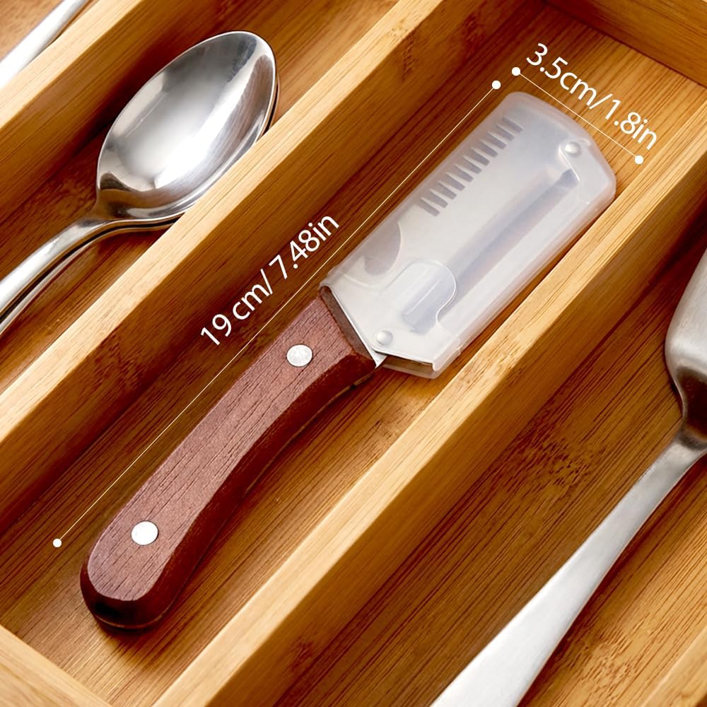 3-in-1 Ultra Sharp Vegetable Peeler & Cutter – Stainless Steel Peeler, Slicer & Julienne Kitchen Tool