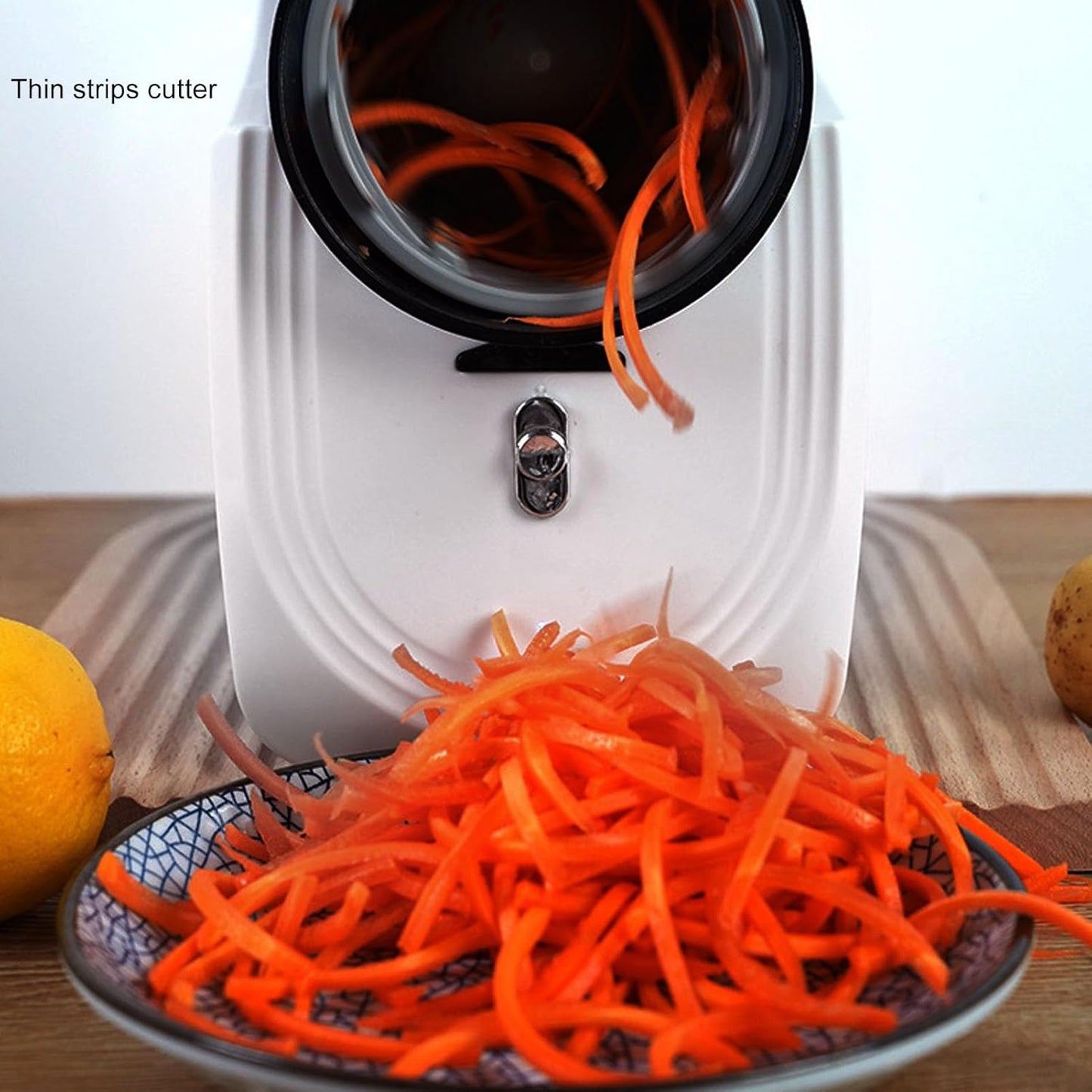 Automatic Electric Vegetable Cutter Chopper Machine – Multifunctional Food Slicer, Garlic Chopper & Mini Food Processor