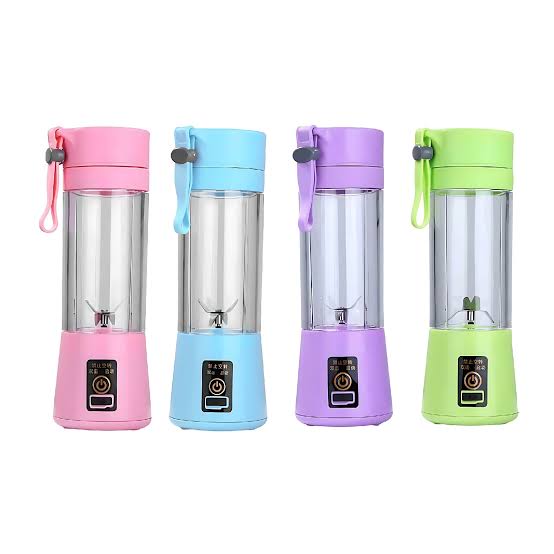 Mini Portable Juicer Blender 400ml USB Rechargeable Smoothie Maker, Portable Blender Bottle for Fresh Juice, Protein Shakes & Travel