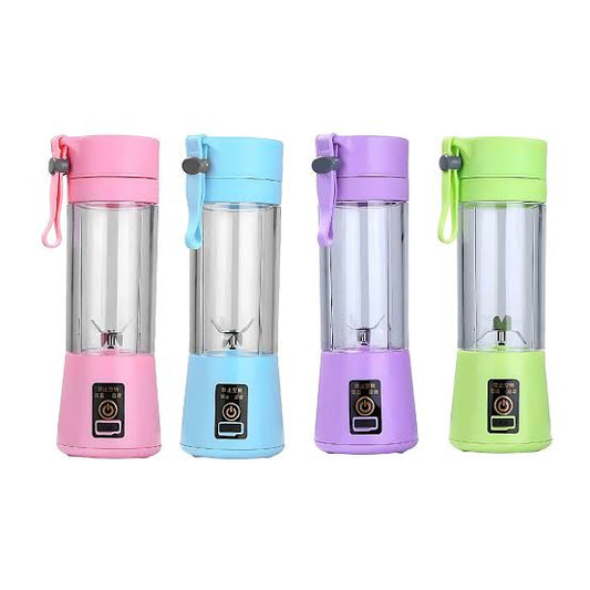Mini Portable Juicer Blender 400ml USB Rechargeable Smoothie Maker, Portable Blender Bottle for Fresh Juice, Protein Shakes & Travel